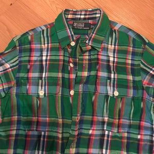 Men’s button up polo